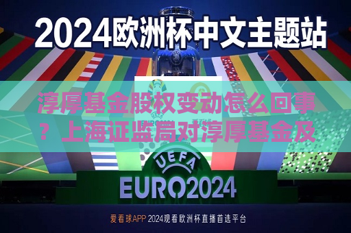 淳厚基金股权变动怎么回事？上海证监局对淳厚基金及多位股东采取监管措施