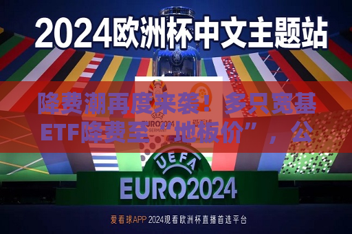 降费潮再度来袭！多只宽基ETF降费至“地板价”，公募基金抢客忙  第1张
