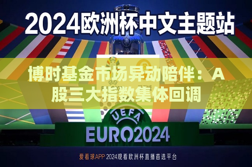 博时基金市场异动陪伴：A股三大指数集体回调  第1张