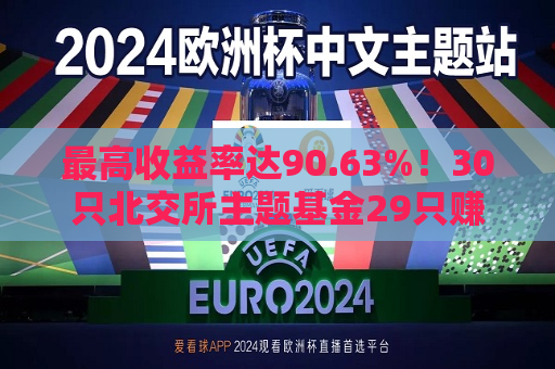 更高收益率达90.63%！30只北交所主题基金29只赚钱，多只基金火爆到限购