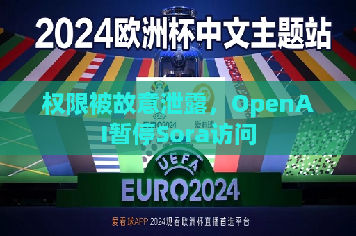 权限被故意泄露，OpenAI暂停Sora访问