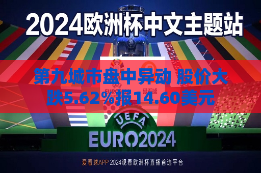 第九城市盘中异动 股价大跌5.62%报14.60美元