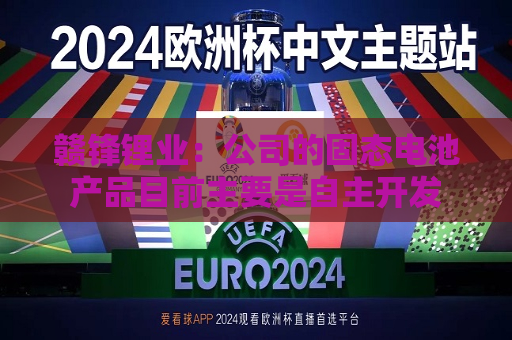 赣锋锂业：公司的固态电池产品目前主要是自主开发