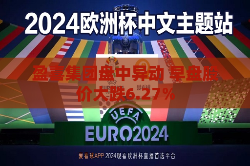 盈喜集团盘中异动 早盘股价大跌6.27%