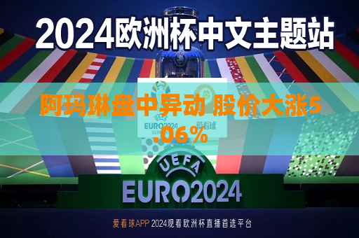 阿玛琳盘中异动 股价大涨5.06%