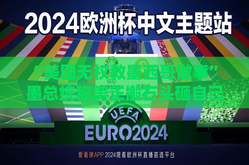 “美国无权教墨西哥做事” 墨总统称美正搬石头砸自己脚