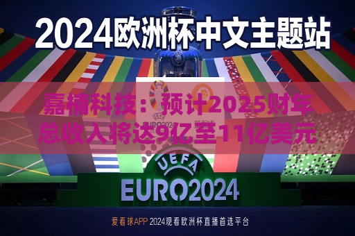 嘉楠科技：预计2025财年总收入将达9亿至11亿美元