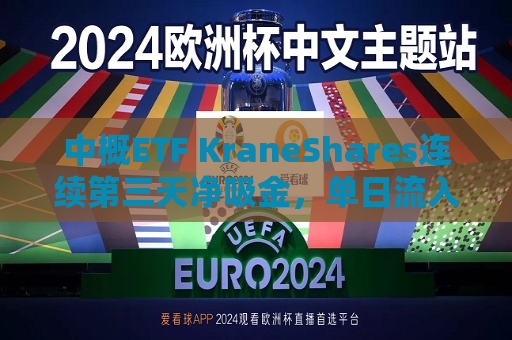 中概ETF KraneShares连续第三天净吸金，单日流入创10月3日以来更大