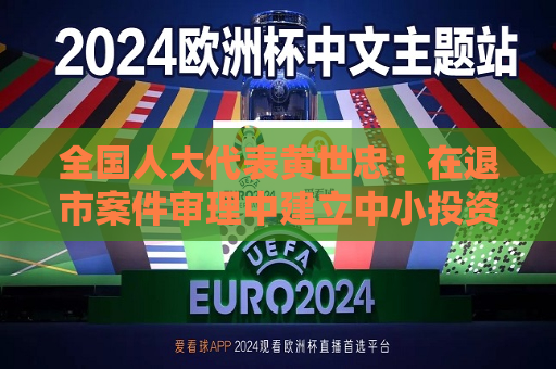 全国人大代表黄世忠：在退市案件审理中建立中小投资者救济机制