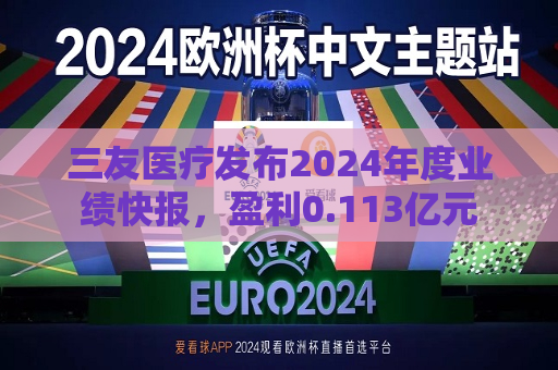 三友医疗发布2024年度业绩快报，盈利0.113亿元