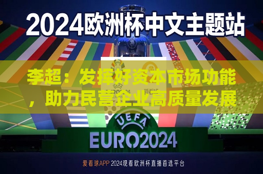 李超：发挥好资本市场功能，助力民营企业高质量发展