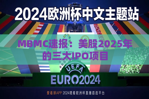 MBMC速报：美股2025年的三大IPO项目  第1张