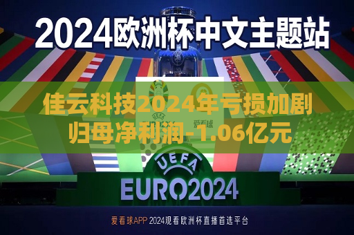 佳云科技2024年亏损加剧 归母净利润-1.06亿元