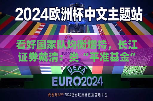 看好国家队均衡增持，长江证券戴清：类“平准基金”也将涵盖科创50、中证1000等ETF  第1张