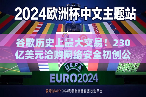 谷歌历史上更大交易！230亿美元洽购 *** 安全初创公司Wiz  第1张