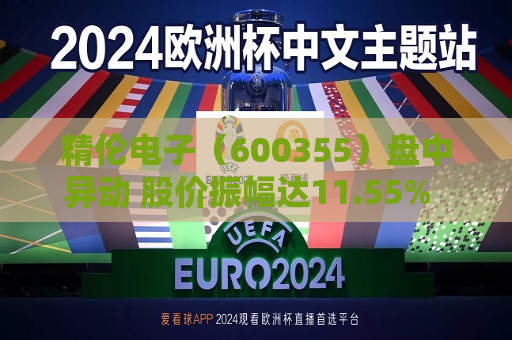 精伦电子（600355）盘中异动 股价振幅达11.55%  上涨9.57%（07-16）