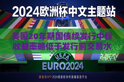 美国20年期国债续发行中标收益率略低于发行前交易水平  第1张