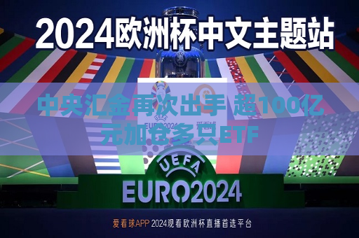 中央汇金再次出手 超100亿元加仓多只ETF  第1张