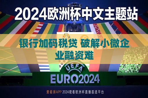 银行加码税贷 破解小微企业融资难