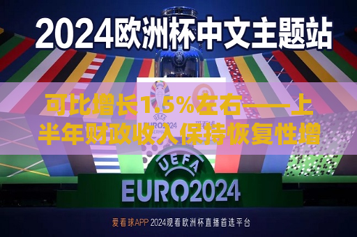可比增长1.5%左右——上半年财政收入保持恢复性增长  第1张