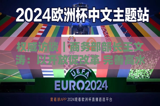 权威访谈｜商务部部长王文涛：以开放促改革 完善高水平对外开放体制机制