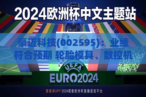 豪迈科技(002595)：业绩符合预期 轮胎模具、数控机床持续高增