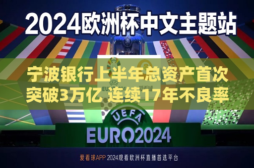 宁波银行上半年总资产首次突破3万亿 连续17年不良率低于1%  第1张