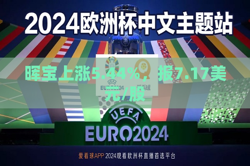 晖宝上涨5.44%，报7.17美元/股  第1张