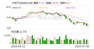 中体产业：预计2024年上半年盈利2000万元-2500万元 同比扭亏