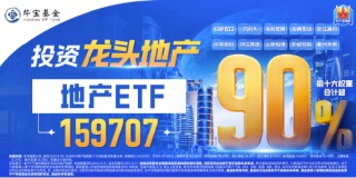 楼市成交同环比双升！龙头地产逆市表现，华发股份、招商蛇口涨逾1%，地产ETF（159707）成功收红！