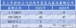 高管薪酬丨普降！人身险同比减少超百万 9财险更高薪酬不足百万 仅美亚超500万元