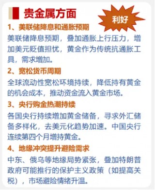 金价突破3000美元只是开始？有色金属领涨两市！有色龙头ETF（159876）盘中涨超2%，紫金矿业涨逾3%