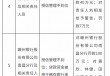 涉及授信管理不到位等违法违规行为 赣州银行及南昌分行合计被罚140万元
