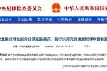农业银行河北省分行原党委委员、副行长陈元良被查