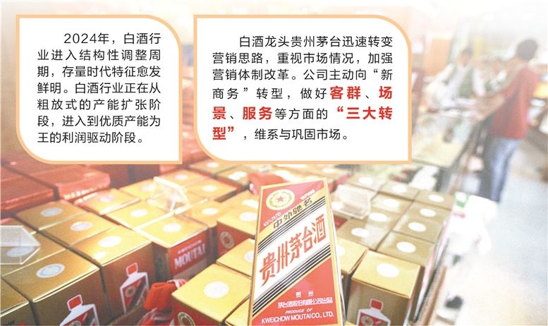 白酒业步入调整周期 茅台“三大转型”巩固市场  第1张