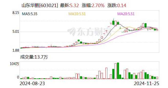 山东华鹏：选举刘东广为董事长  第1张