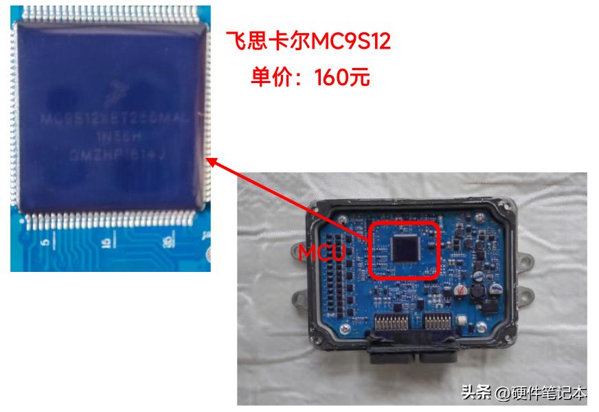 比亚迪新能源汽车拆解，看看用的都有哪些芯片？  第6张