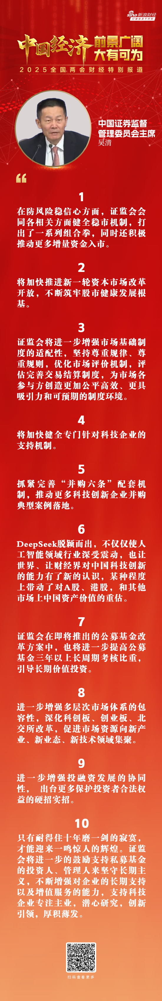 一文读懂 *** 主席吴清讲话精华（十大要点）  第2张